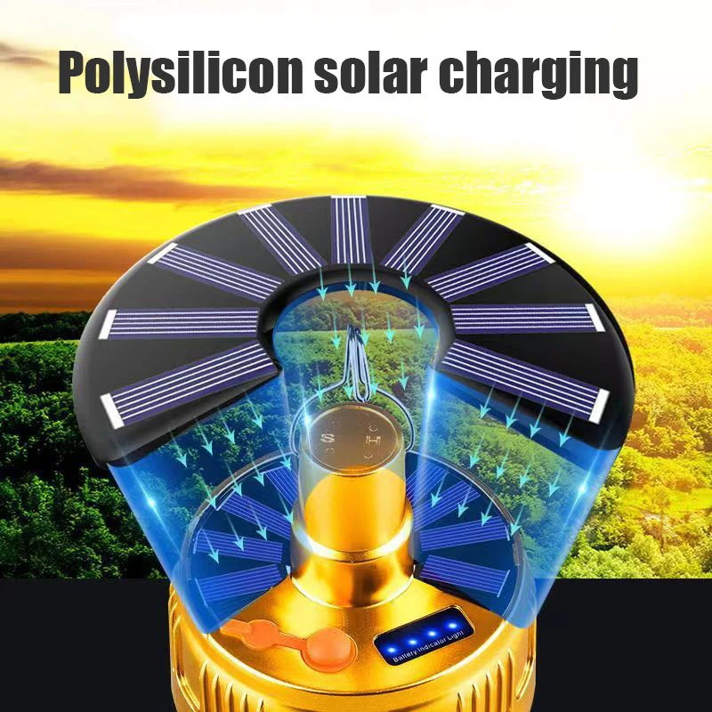 Рисунок 5 - Лампа с солнечной батареей для кемпинга