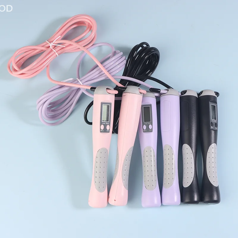 2.8M Digital Counting Jump Rope With Non-slip Handle Adjustable Skipping Rope Jumping With Counter For Kids Adults