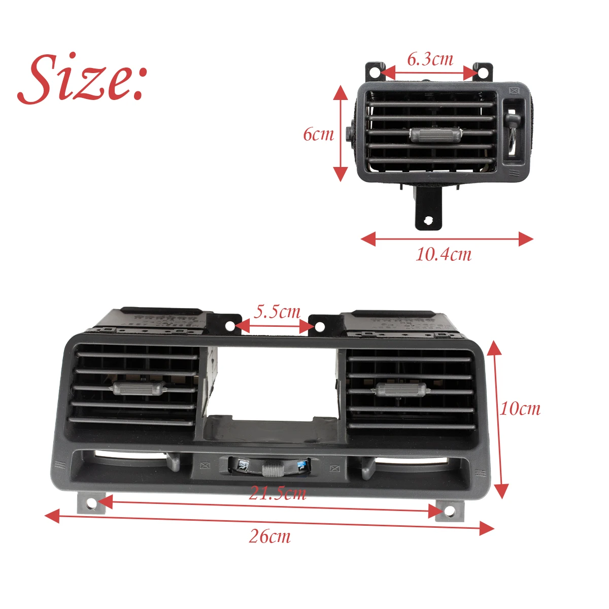 ClimAir 1650 Deflettori D'Aria In Acrilico Per Mitsubishi Pajero 3/5 Porte (1991-2000) – Antipioggia E Antivento, Fissaggio Originale, Set Anteriori