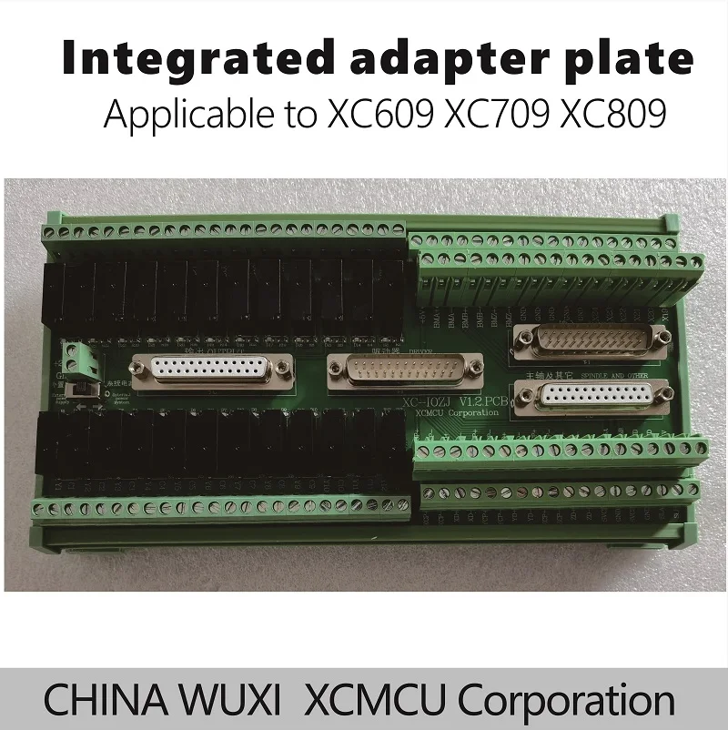 Встроенная плата адаптера XCMCU, входной выход для контроллера G-кода XC609 XC709 XC809
