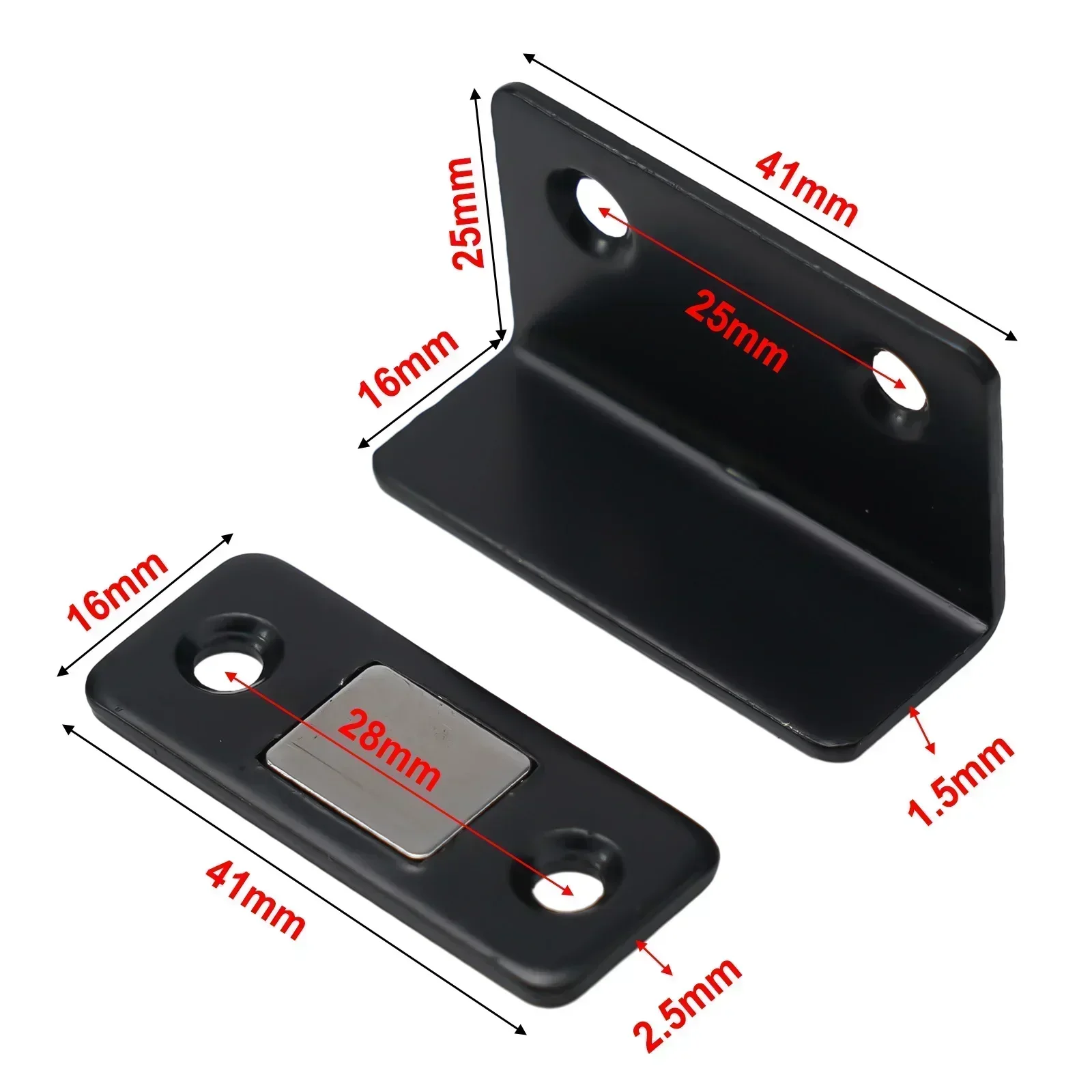 Magnetic Cabinet Catches Ultra-Thin Door Magnets Stops Adhesive