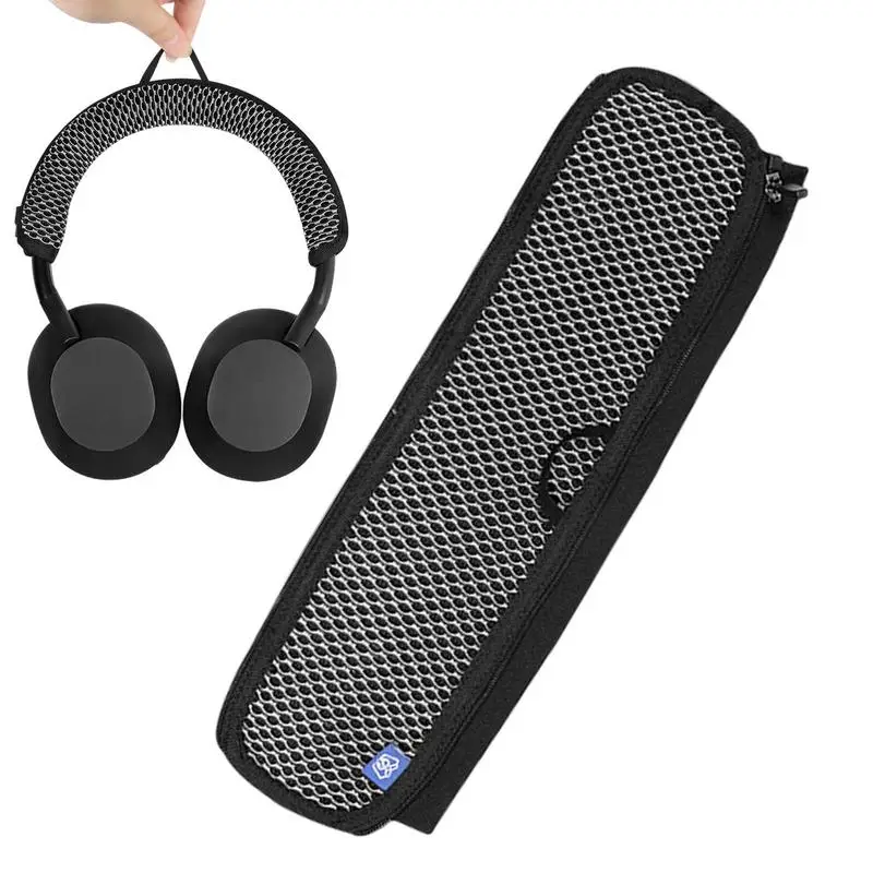 Headphone Cloth Zipper Headband Protector Cover For Sony WH 1000XM5