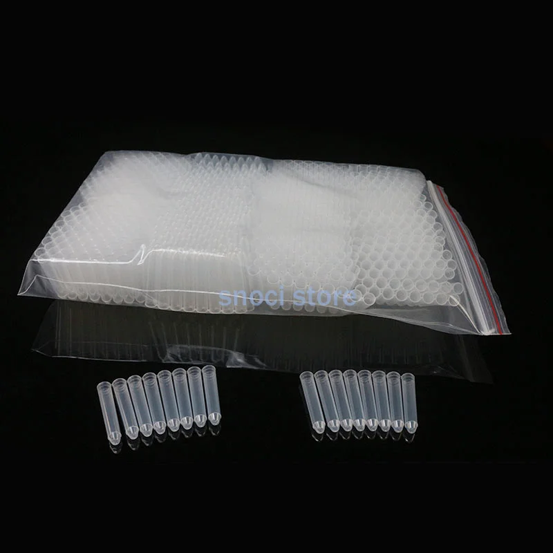 1,2 ml PCR-Röhrchen, 96-Well-Streifen aus Polypropylen mit 8 Röhren, DNase- und RNase-frei, 1,2 ml Brunnenvolumen, Packung mit 100 Streifen – Detail 6