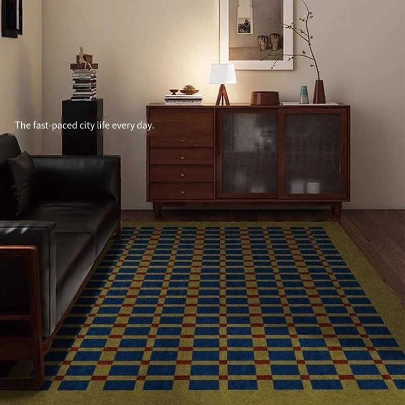 VIKAMA Antique Atmosphere Crystal Velvet Carpet Living Room Sofa Dirt Resistant And Easy To Take Care Of Carpet Home Decoration