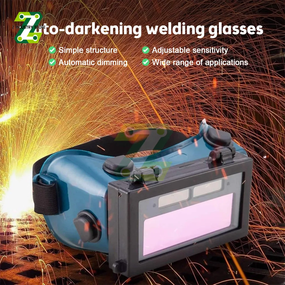 

Automatic Dimming Welding Glasses Argon Arc Welding Solar Goggles Special Anti-glare Glasses Tools For Welders
