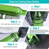 Universal DIY Glass Bottle Cutter Adjustable Sizes Metal Glassbottle Cut Machine Household Decorations Manual Crafting Tool 4