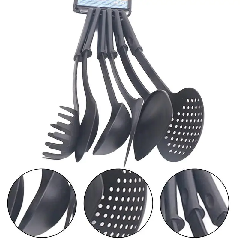 Nylon Kitchen Utensils Butter Cake Spatula Cooking Tools Frying Pan Shovel Multifunction Non-Stick Kitchen Tools Set Food Tongs cooking tongs cooking utensils set