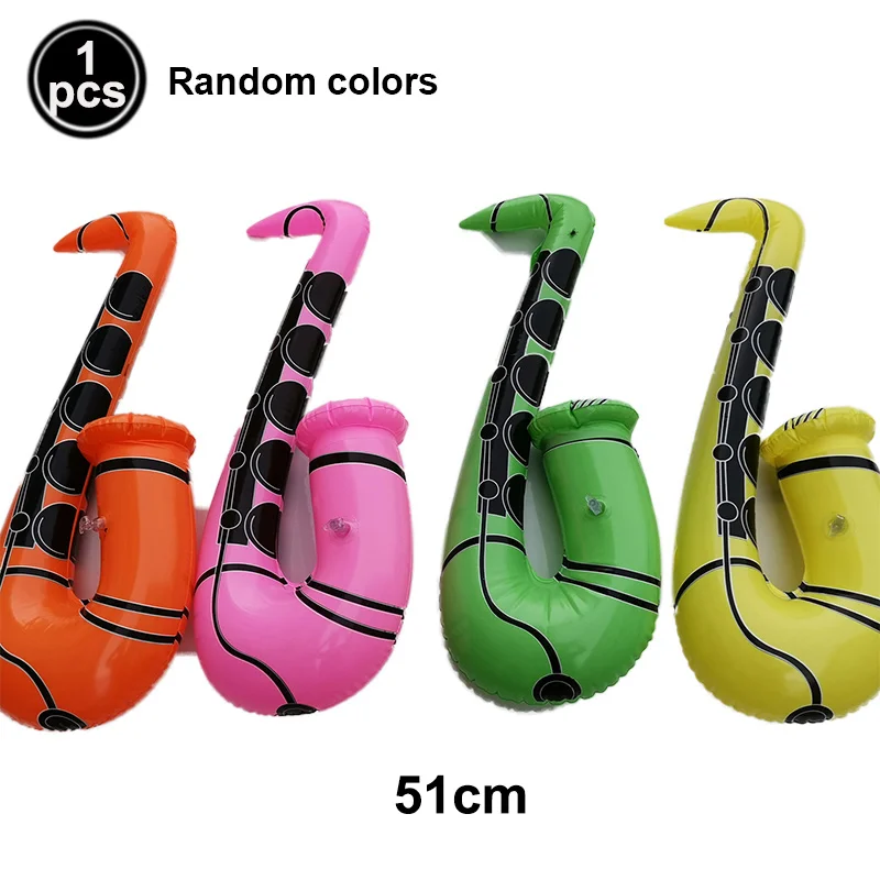 Disco Party Musical Instrument Balloon Set - Guitar, Piano, Microphone, Bass, Saxophone & More for Hip Hop Birthday Decor