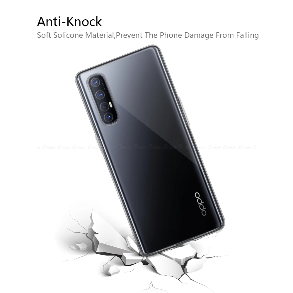 Slim Clear Soft Protective TPU Silicone Phone Case - Transparent Back Cover