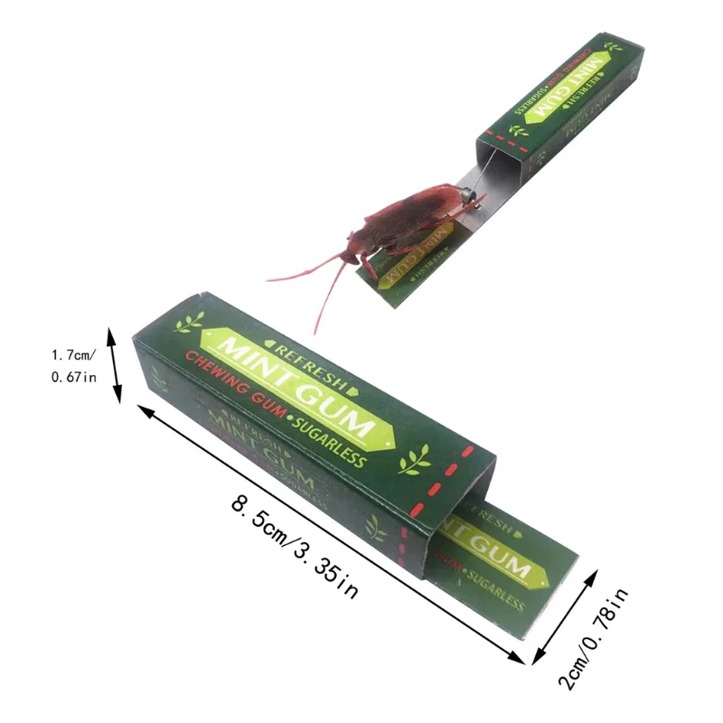 Simulation Chewing Gum Toy Creative Novelty Funny Startled DIY Self-installation