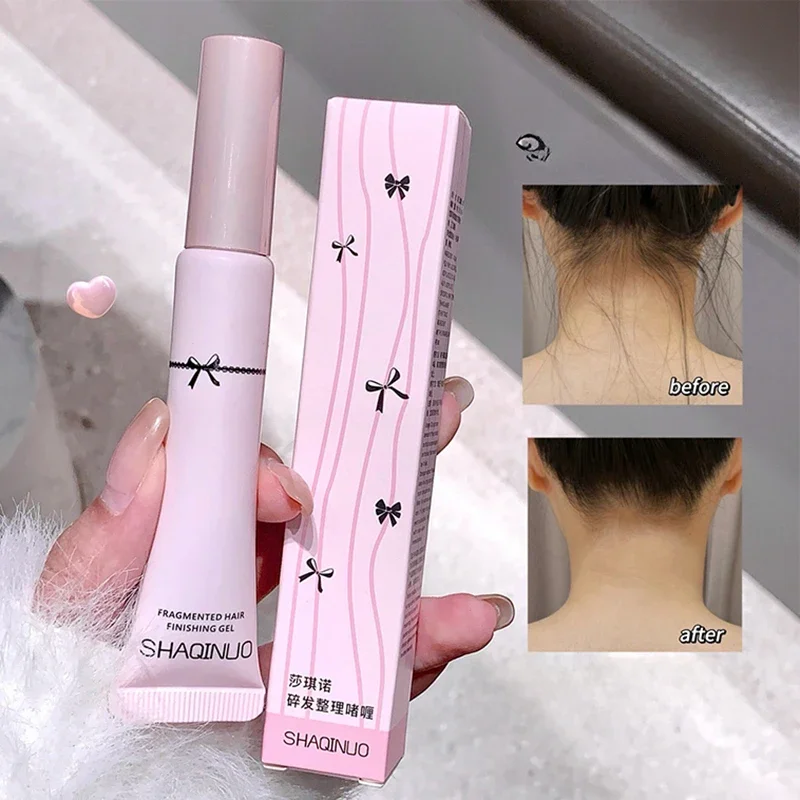 1PC Hair Wax Stick Styling Gel For Smooth Out Frizzy Hair Transparent Non-greasy Finishing Gel Styling Mess Fixed
