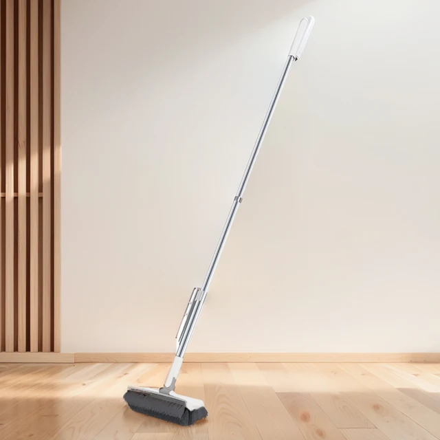 Scopa Raschiante Multifunzione Con Manico Retrattile - 3 In 1 Per Pavimenti - Foto 2