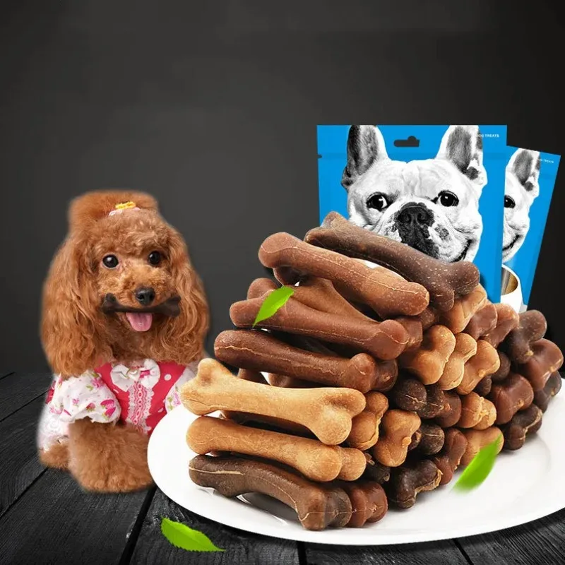 Dog Snacks Puppy Molar Stick Training Pet Dog Food Puppy Teeth Cleaning Sticks Pet Food Bone Chew Snacks for Small Dogs