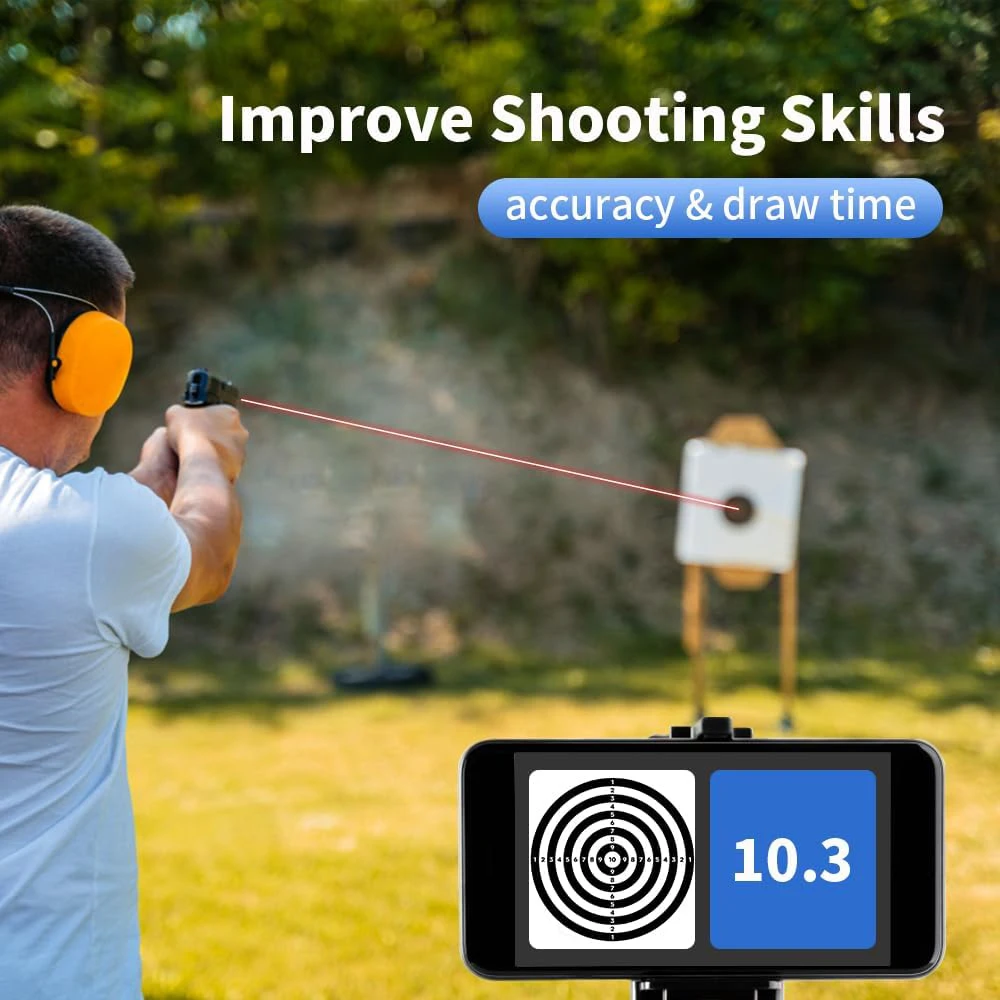 9x19mm Laser Training Bullet Laser Bore Sight Combo 2 in 1 Pointer for Dry Fire Training and Sight Zeroing
