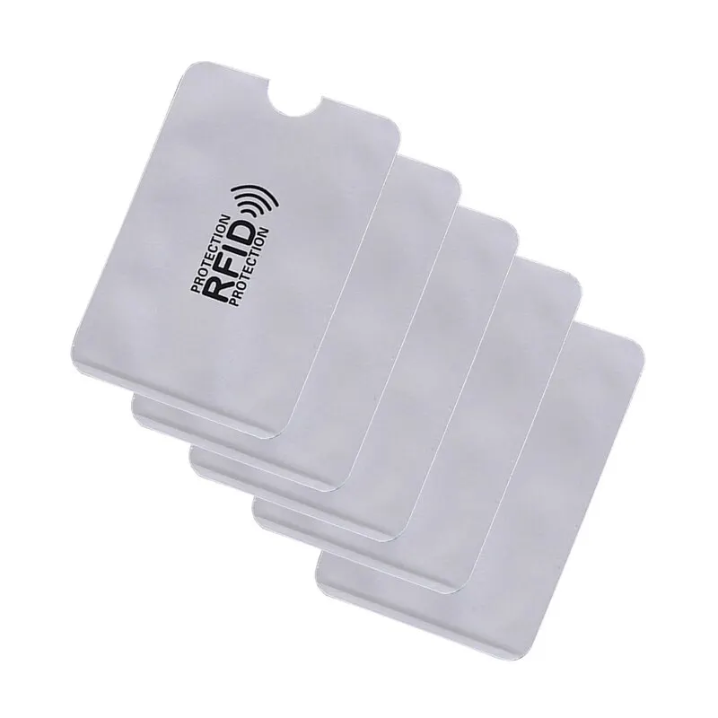 Card Sleeve RFID Blocking Anti-theft Anti-demagnetization Shielding Bag