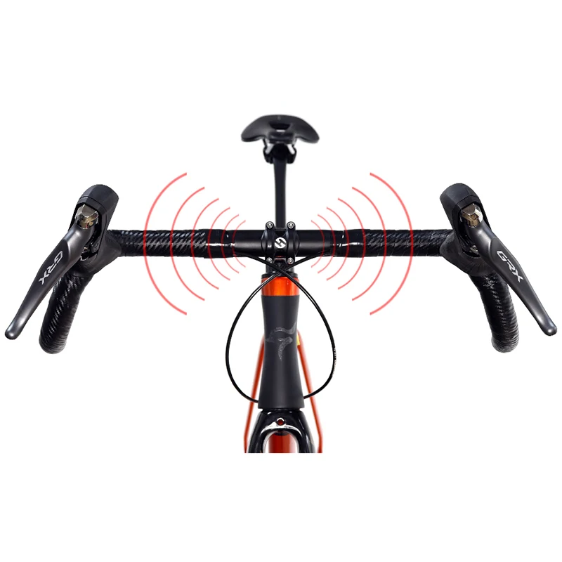 Carbon Fibre Gravel Handlebar Exotropism Handle Bar 31.8mm Road Bike handlebars 400/420/440mm