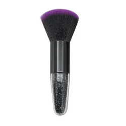 Nail Art Powder Cleaning Brush and Beauty Makeup Tool (Black)
