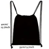 26 Initials Print Drawstring Bag Backpack Men and Women Beach Sports Travel Backpack Kid Gift Supplies Bag Portable Sundries Bag 6