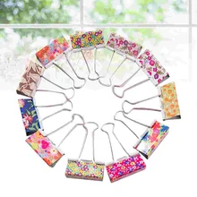 

48pcs 25mm Binder Clips File Paper Clip for Home School Office (Mixed Color)