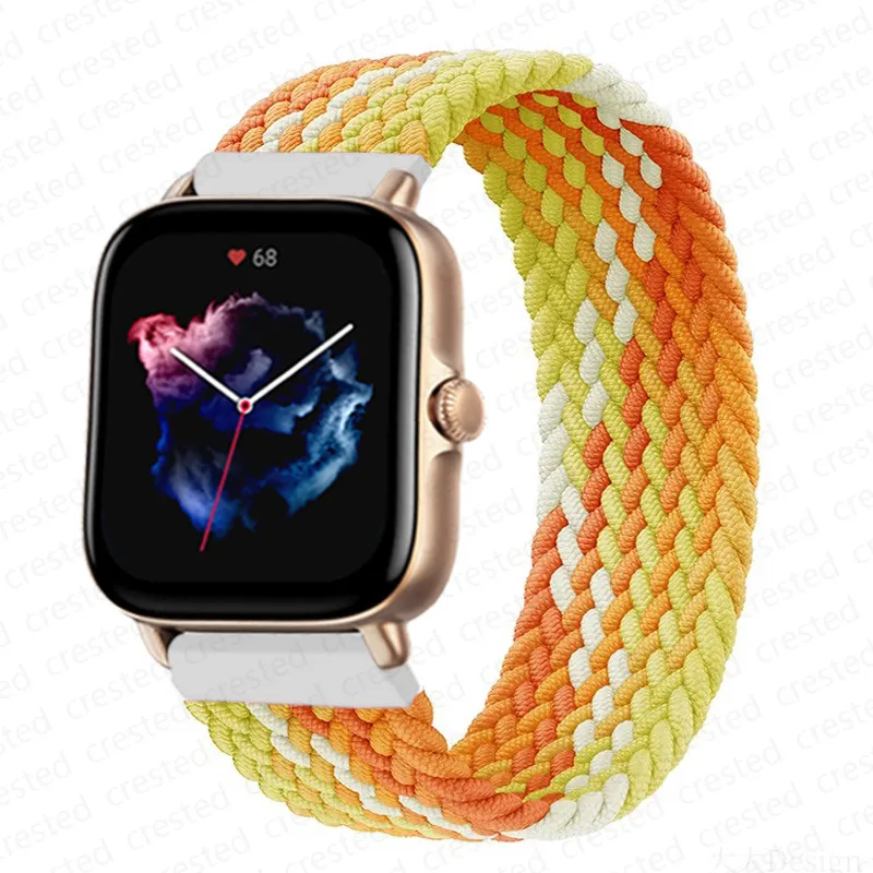 Braided Elastic Watch Bracelet - 20mm/22mm Band