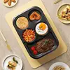 Household plug-in small breakfast frying pan non-stick egg hamburger maker multi-function electric frying pan 3