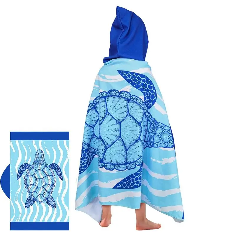 

Kids Bathrobe Hooded Soft Terry Towel Housecoat Soft And Breathable Toddler Boy Girl Robes For Beach Outdoor