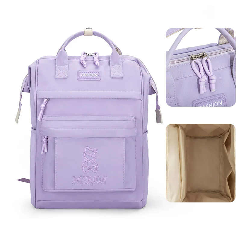 Schoolbag female high school junior high school student japanese style preppy style backpack college student backpack