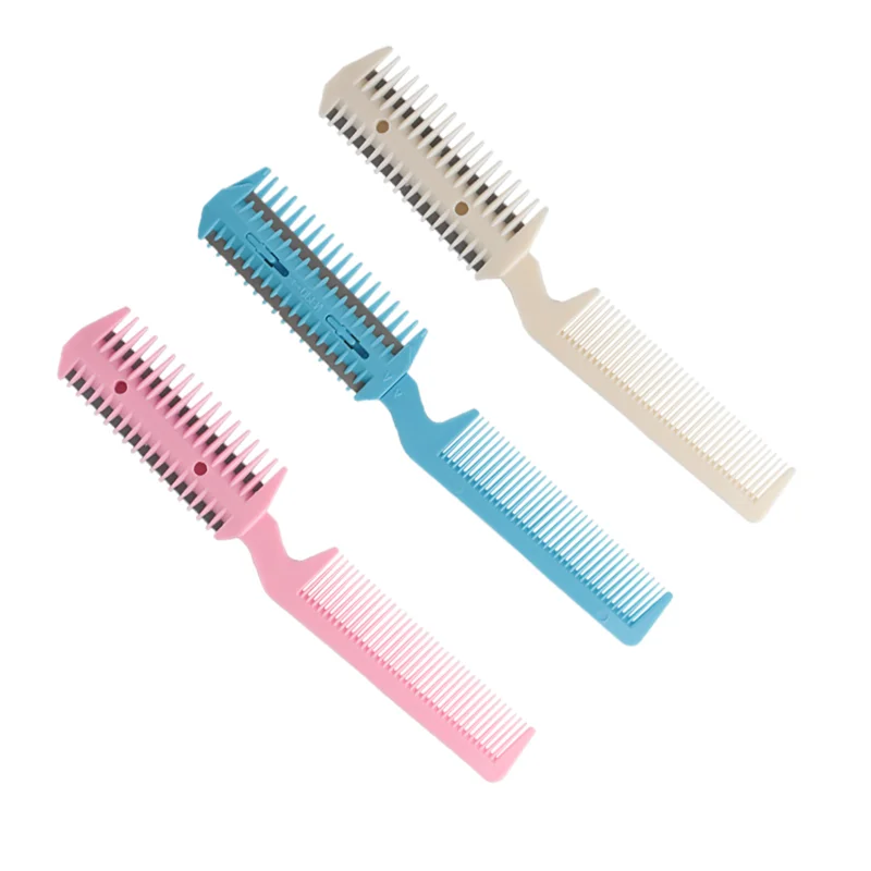 

Professional Hair Razor Comb Hair Comb Hair Trimmer with Blade Hair Thinning Device Hair Styling Salon Accessories Barber Tools