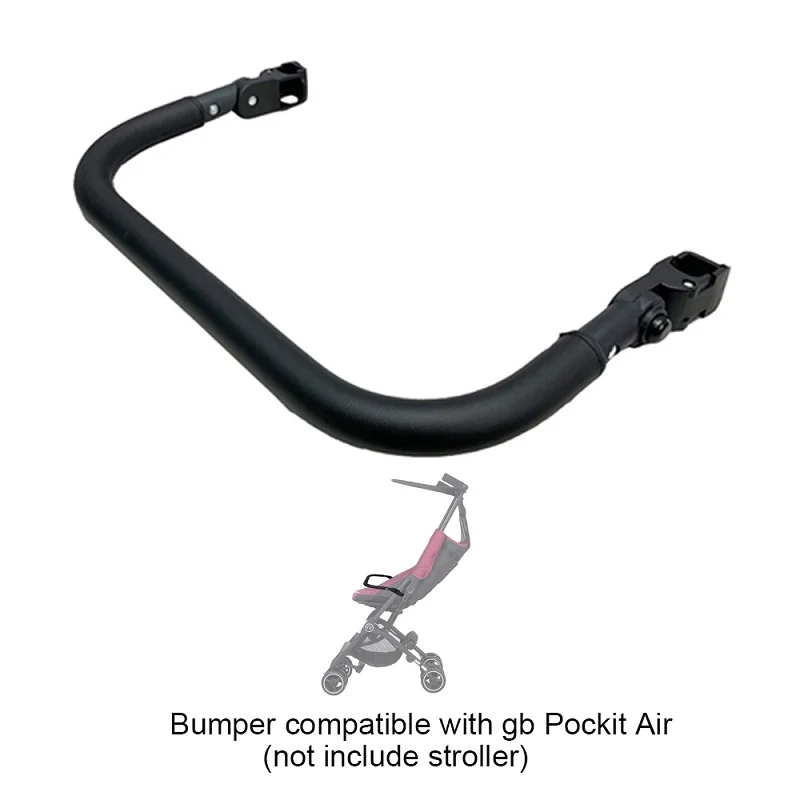AICTIMO Baby Stroller Bumper Bar Compatible with gb Pockit Air, gb Pockit+  All-Terrain and gb Pockit+ All City Stroller, Stroller Accessories Leather