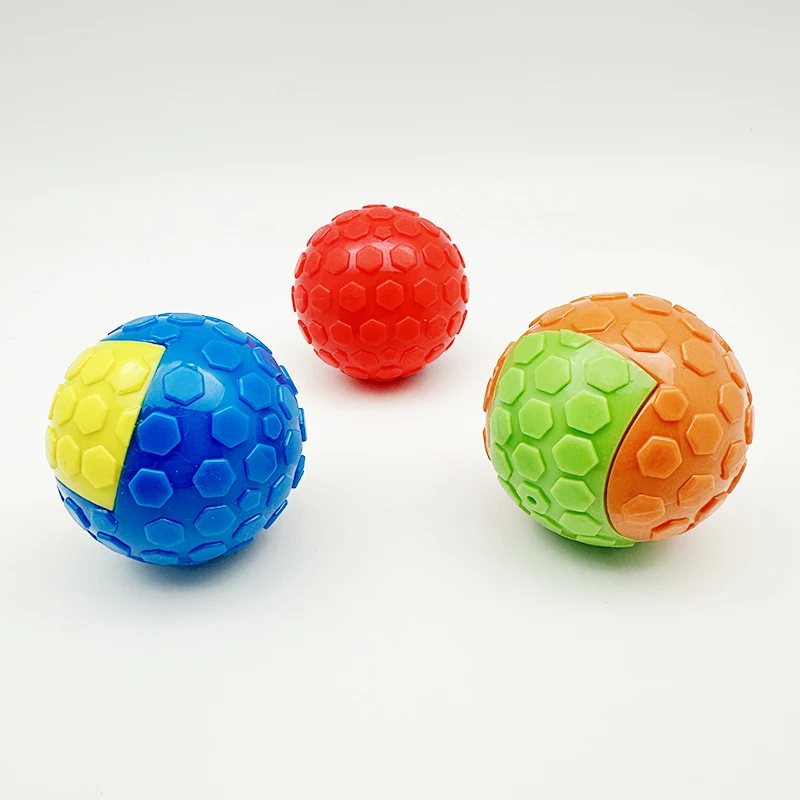 Dog interactive educational sound rubber toy ball, training and reassuring company to relieve boredom, the perfect gift for dogs 2