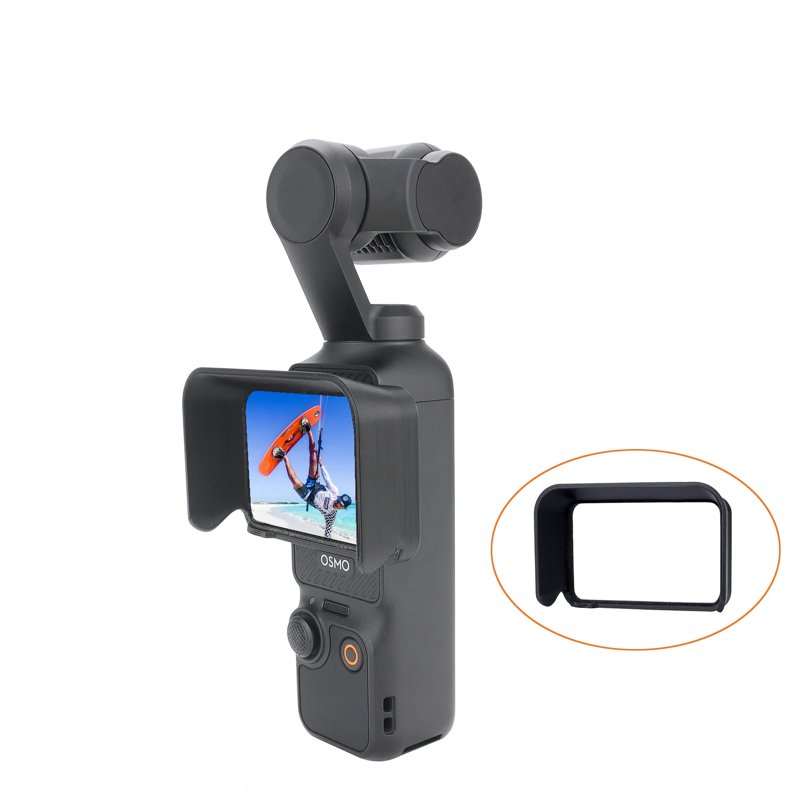 

For DJI OSMO POCKET3 Screen Hood Display Protective Cover Sunshade Accessory