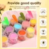 20 Color Acrylic Nail Powder Set, Fine Glitter, Ideal For Women Party Favors 3