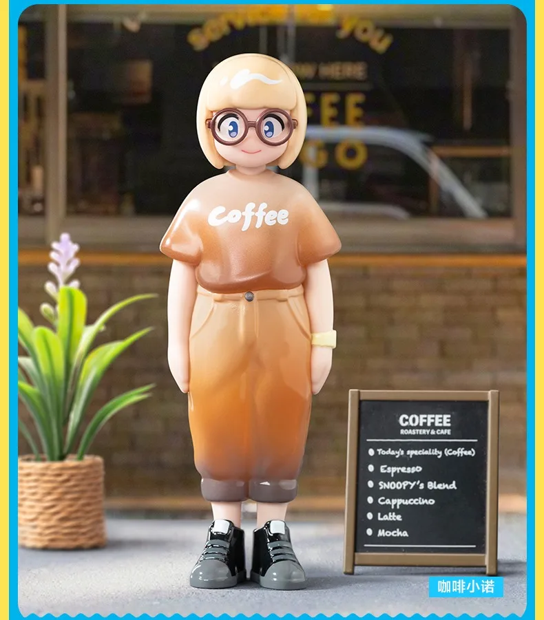 thumbnail image 1 of POP MART Hello NORI Series Anime Action Figure Guess Bag Ornament Figurines Home Decor Desktop Dolls Model Girls Gift, 1 of 5