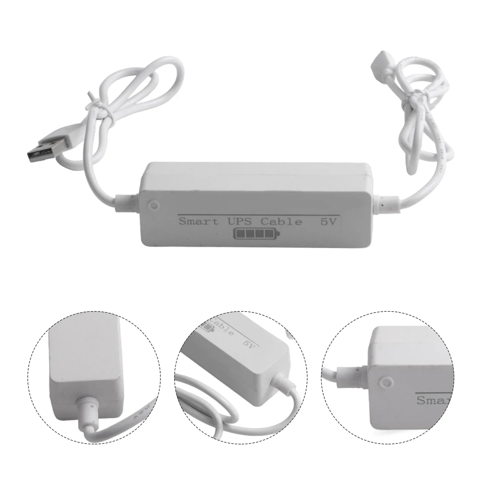 1pc UPS Backup Battery 5V Uninterruptible Power Supply For Camera Power Adapter Built-in UPS Battery Automatically Switches
