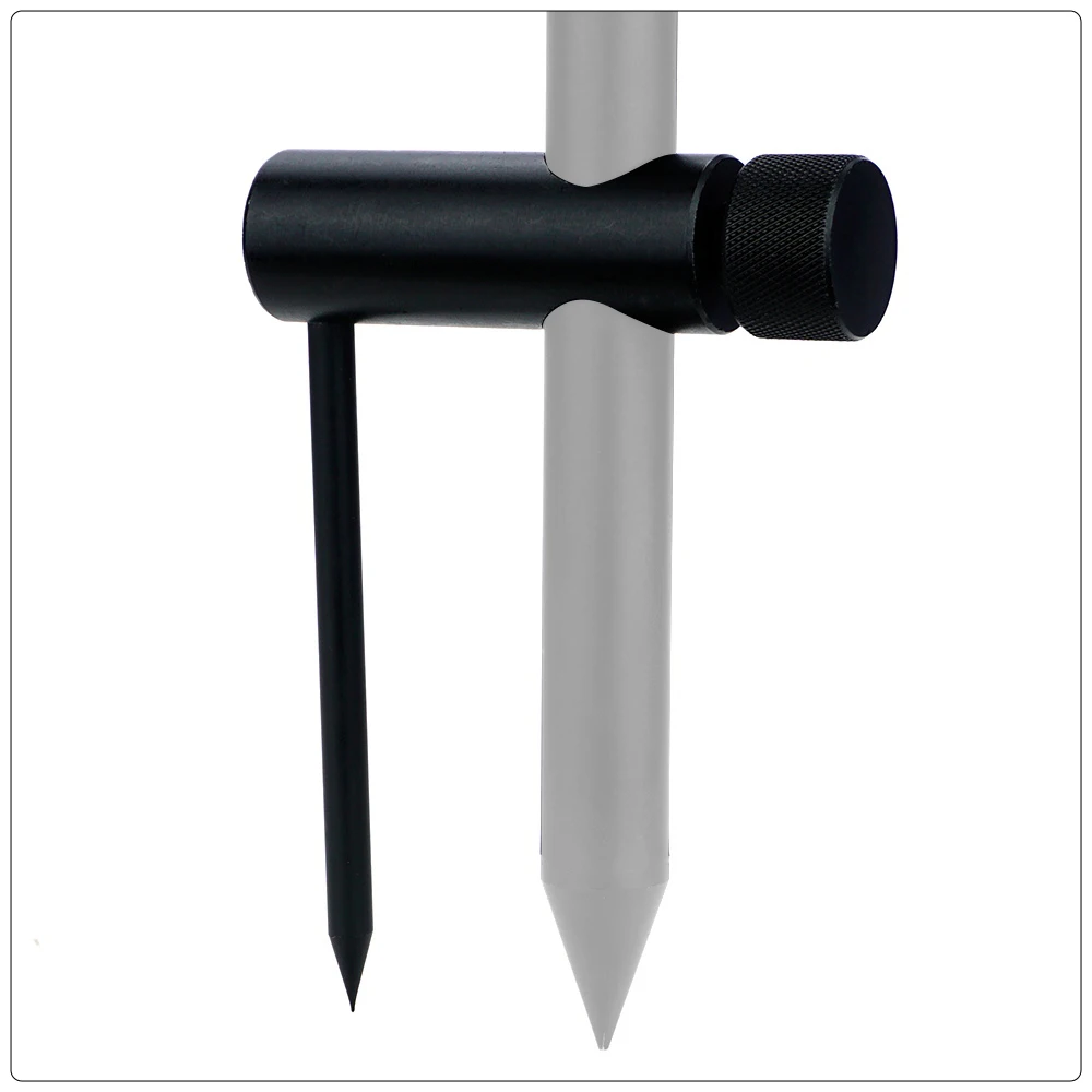 Hirisi Aluminium Karpfen Angeln Bankstick Halter Stabilisator Ständer Einstellbare Höhe für Angelrute Pod Angelgerät Zubehör – Detail 8