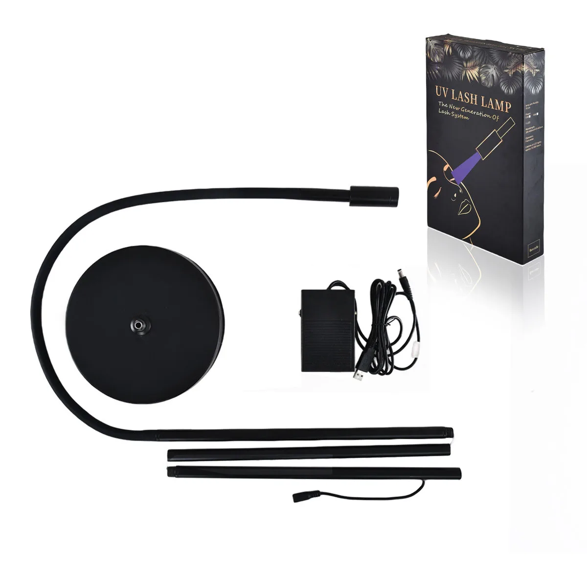 5V USB 5W LED UV 자외선 접착제 경화 램프 뷰티 네일 속눈썹 가짜 속눈썹 접목 발 단계 스위치