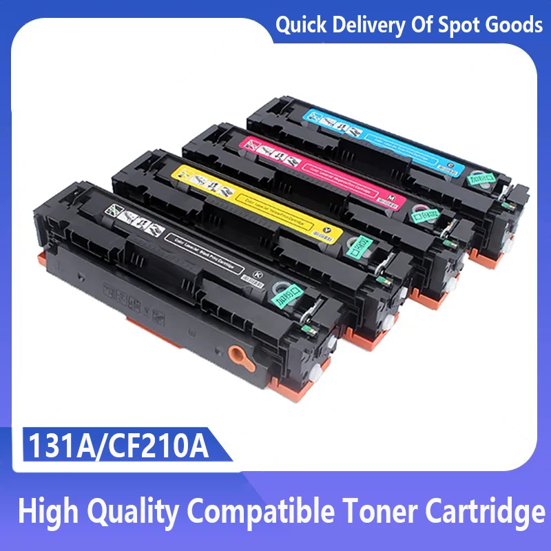 

Compatible CF210A CF211A CF212A CF213A CE320A Toner Cartridge for HP LaserJet Pro200 color M251n M251nw M276n M276nw With Chip