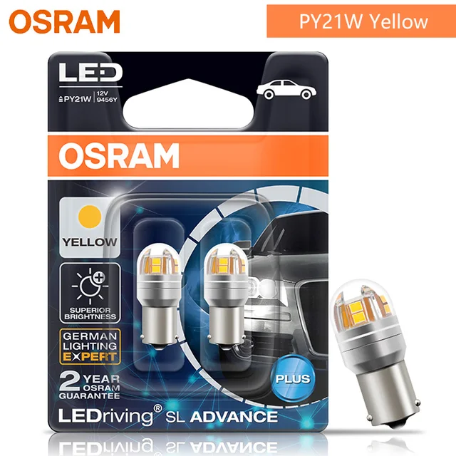 Osram Led P21w Py21w P21/5w Signal Light Ledriving Sl Advance S25 1156 1157  Led Car Fog Bulbs Brake Position Stop Lamps, Pair - Signal Lamp - AliExpress