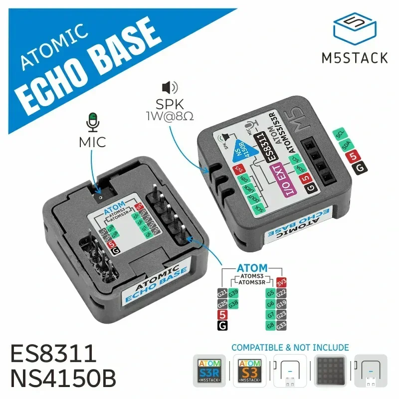 รูปสินค้า บอร์ดควบคุมบ้านอัจฉริยะ ESP32 ลำโพงสั่งเสียง