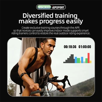 iGPSPORT BSC300 BSC 300 Bike GPS Computer Cycling Wireless Speedmeter Color Screen Map Navigation ANT