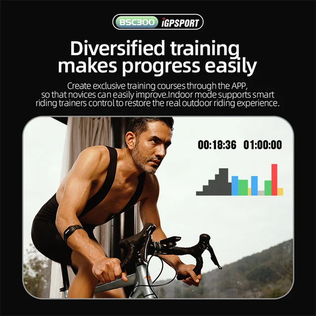iGPSPORT BSC300 BSC 300 Bike GPS Computer Cycling Wireless Speedmeter Color Screen Map Navigation ANT+ Sensors Bicycle Odometer - Image 6