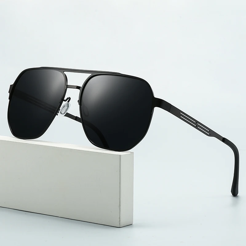 Metal Polarized Sunglasses Retro Sunglasses Driver Fishing Photochromic Glasses 5154
