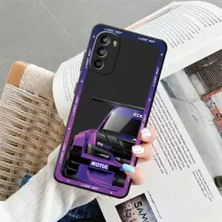 JDM Car Design Black Soft Phone Cover for Motorola Moto G50 5G (Mix01)