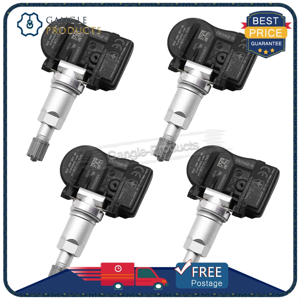 4PCS 42753-TL0-G53 42753-TL0-G520 TPMS Sensor FOR 2013 2014 2015 2016 2017 2018 HONDA ACCORD TIRE PRESSURE MONITOR SENSOR 433MHz