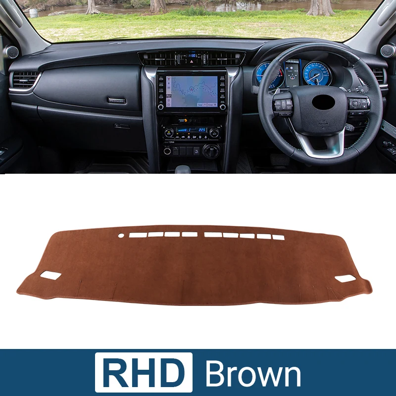 Car Dashboard Sun Shade Cover and Instrument Desk Pad Accessories