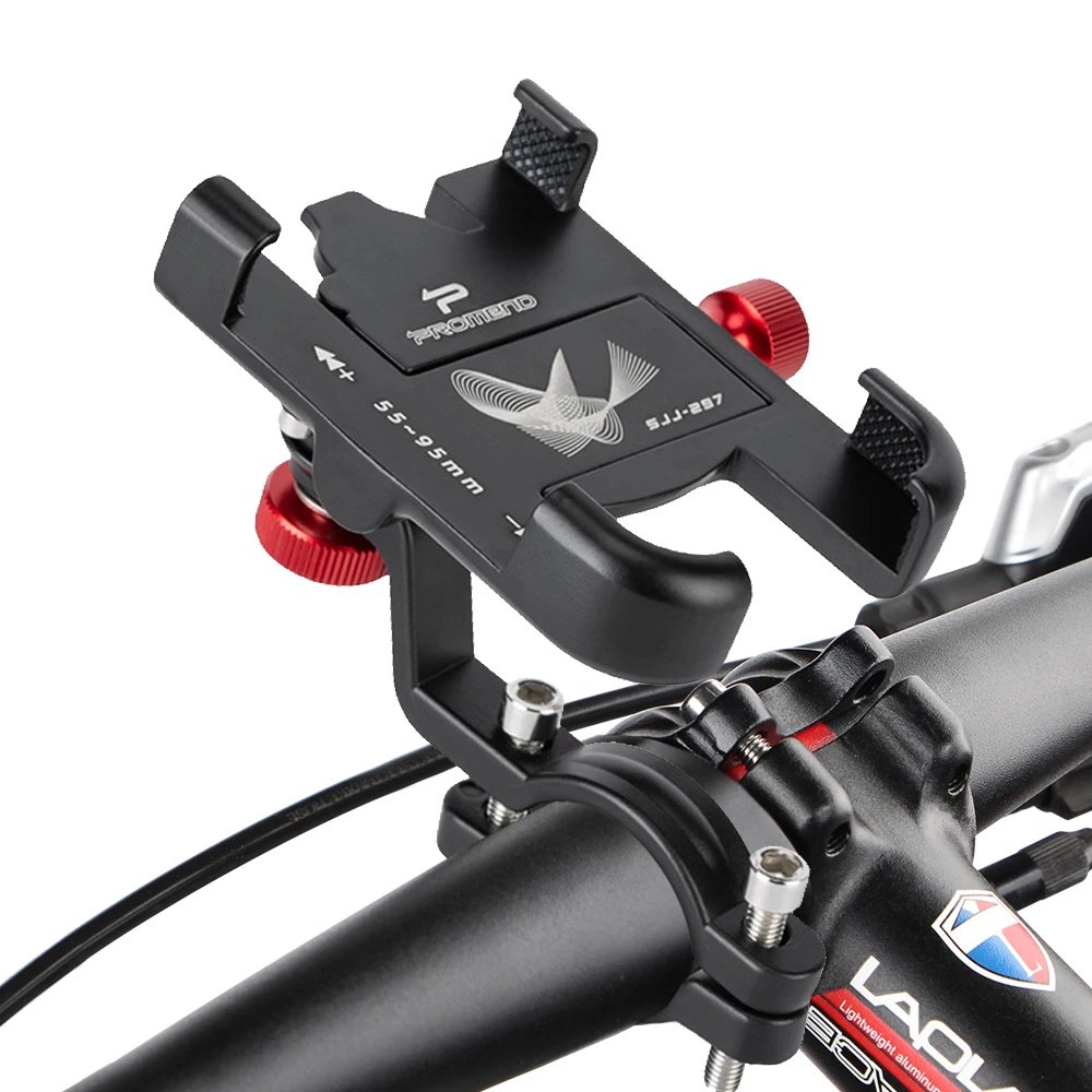 Support de téléphone pour vélo et moto, guidon en aluminium, réglable, antidérapant, pour IPhone 14 15 13 Samsung S23 S22, nouveau