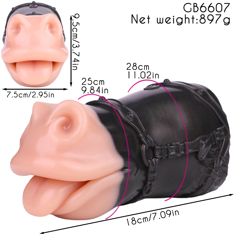 Fantasy Onahole Masturbator Lifelike Mouth Stroker Vagina Pussy Silicone Sex  Toy | eBay