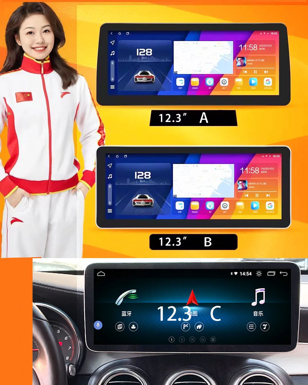 Pantalla Completa LCD Y Táctil Para Samsung Galaxy Tab A 8.4  2020 T307 Negro