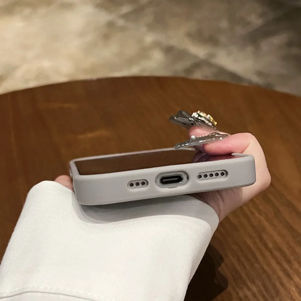 Transparent Shockproof Magsafe-Compatible Case with Magnetic Wireless Charging