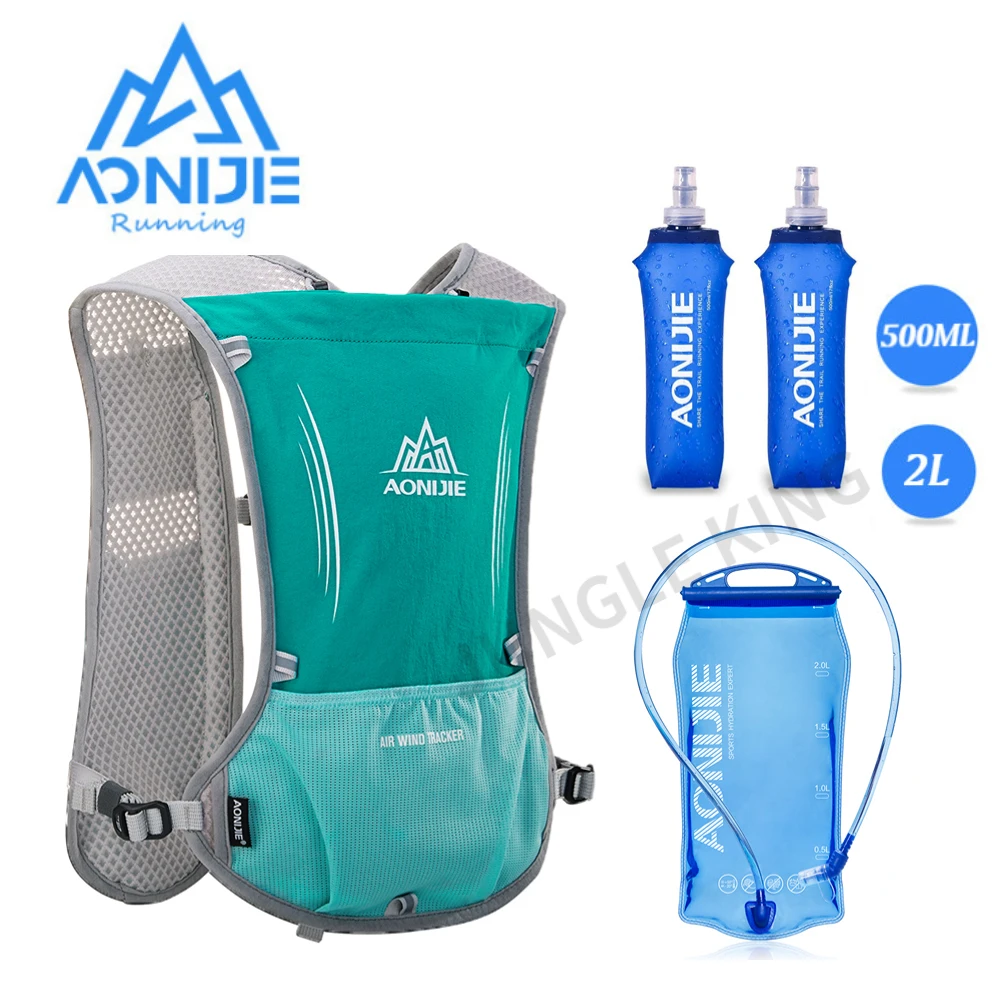 AONIJIE E913S 5L Hydration Pack Backpack Rucksack Bag Vest For 2L